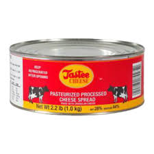 1KG Tastee Cheese - Family Size Jamaican Processed Cheese