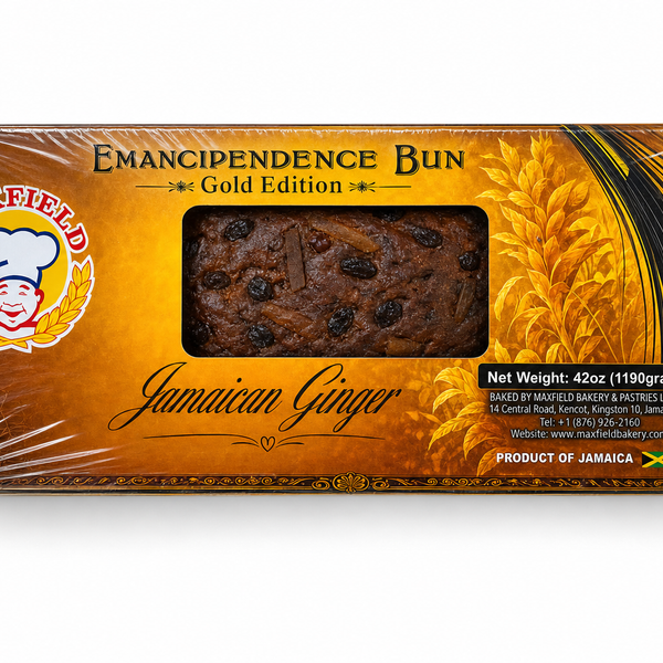 Maxfield Bakery Emancipendence Bun – Gold Edition (Jamaican Ginger), 42 oz (1190g)