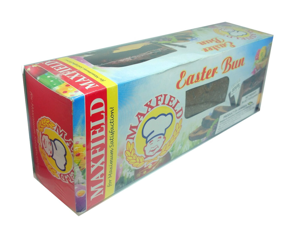 36oz Maxfield Easter Bun in Gift Box - Best Value Jamaican Easter Bun